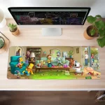 Late Night Television Mousepad
